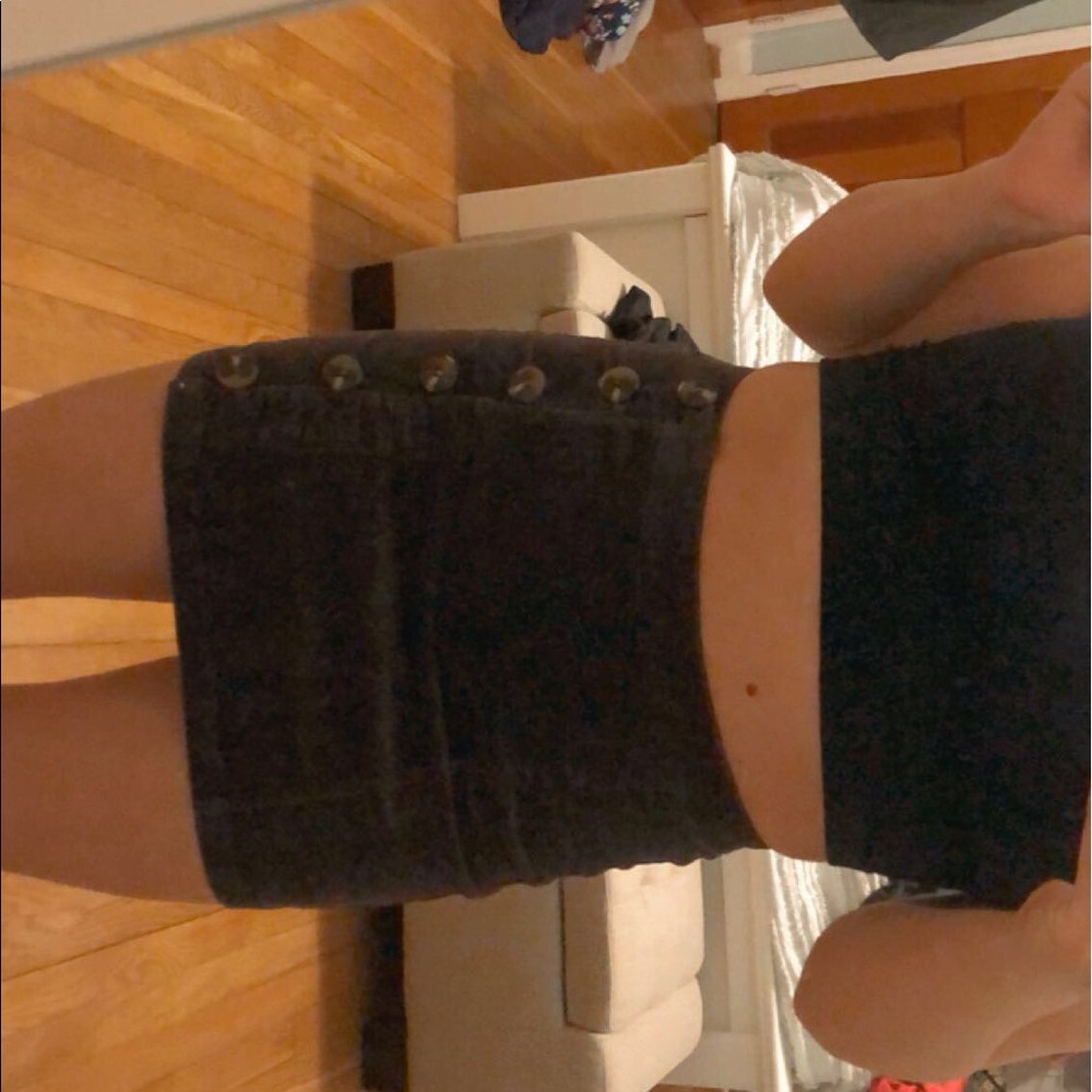 urban outfitters button up skirt